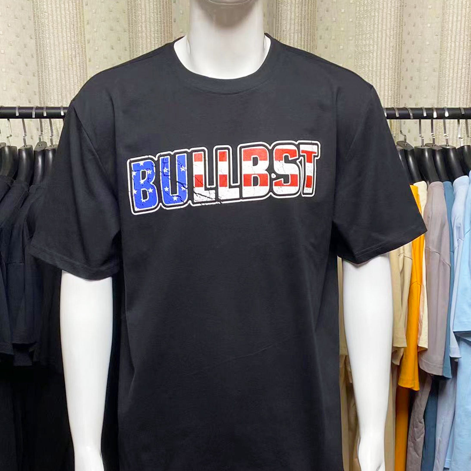 Drippy USA Turbo Regular Heavy Cotton Pre Shrunk Shirt - Bull Boost Performance