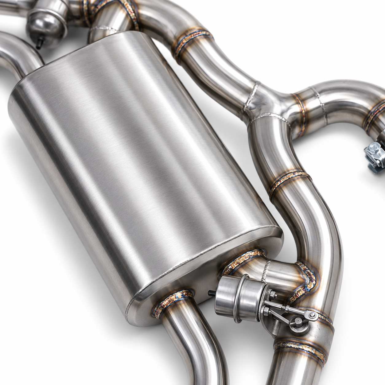 Stainless Valved Catback Exhaust System for Audi S3 2.0T by Stratec Systems