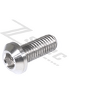 ZSPEC M8-1.25x20mm Dress Up Bolts® Fastener, Angled Head, Titanium Grade-5, Per Each