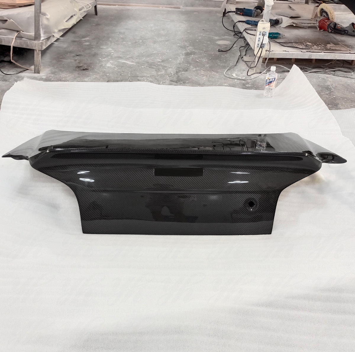 Carbon Fiber Ducktail Trunk Lid for Nissan Skyline R34 GTR GTT GT by Stratec Systems