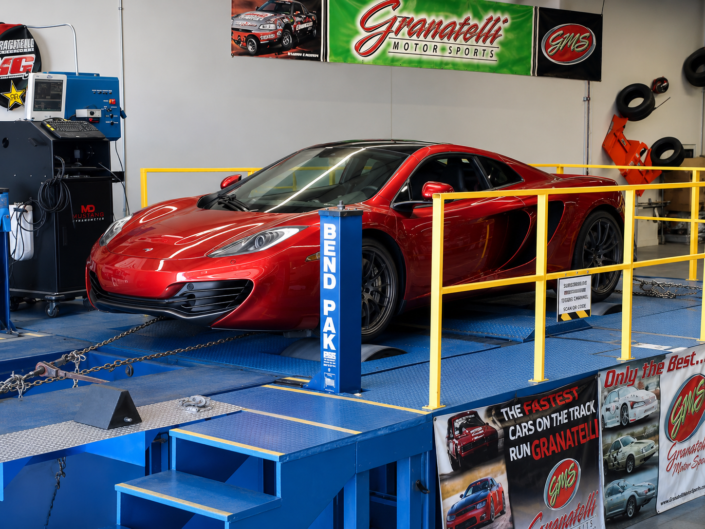 Mustang MD-AWD-IMP-DE All-Wheel-Drive Dynamometer for Sale | - Granatelli Motor Sports