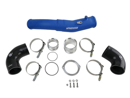 aFe 20-21 BMW Z4 M40i (G29) L6-3.0L (t) B58 BladeRunner 2-1/2in to 3in  Hot-Side Charge Pipe - Blue