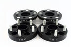 ISC Suspension 5x100 Hub Centric Wheel Spacers 15mm Black (Pair)
