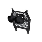 MBRP 24-25 Can-Am Maverick R Single Wall Angle Cut Dual 4-Inch Outlet Tip w/ Shield - Black