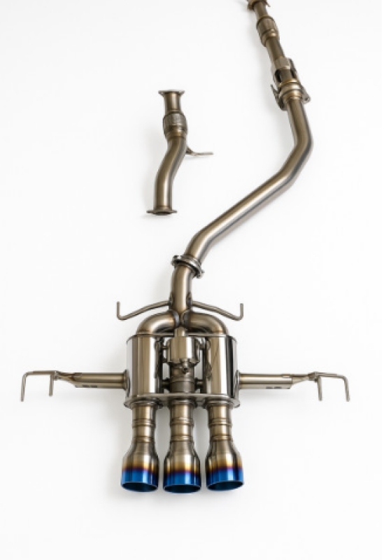 Invidia 24+ Acura Integra Type-S DE5 R400 Cat-Back Exhaust system - Single Layer Ti Tip