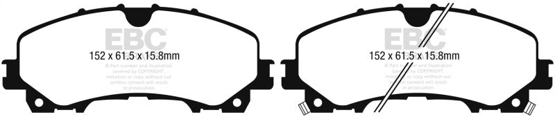 EBC S20 Brake Pad and Rotor Kit