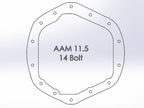 aFe Power Front/Rear Diff Cover Kit w/ Oil 03-13 Dodge L6 Trucks (AAM 9.25-14 & AAM 11.5-14)