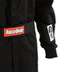 RaceQuip Black SFI-1 1-L Suit - Small