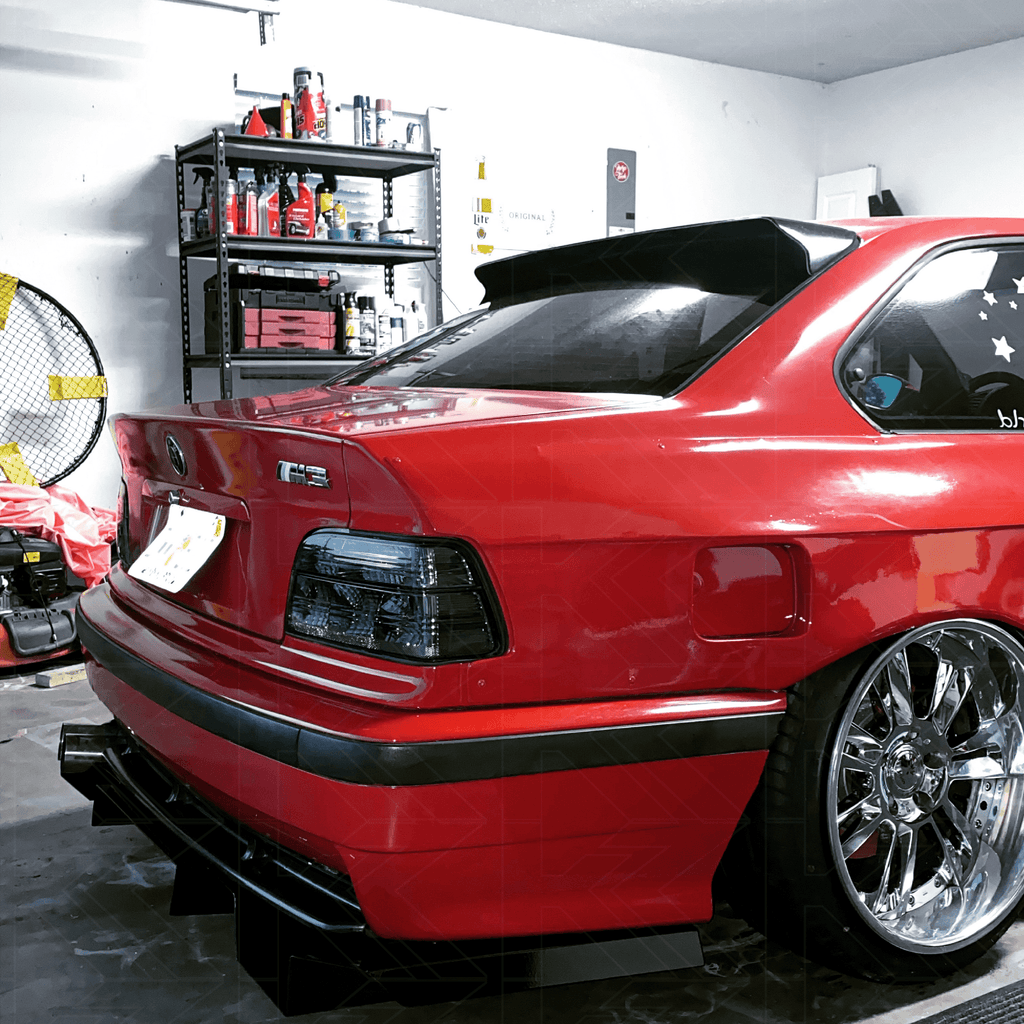 BMW E36 Coupe Smoked/Clear Tail Lights (1990-1999)