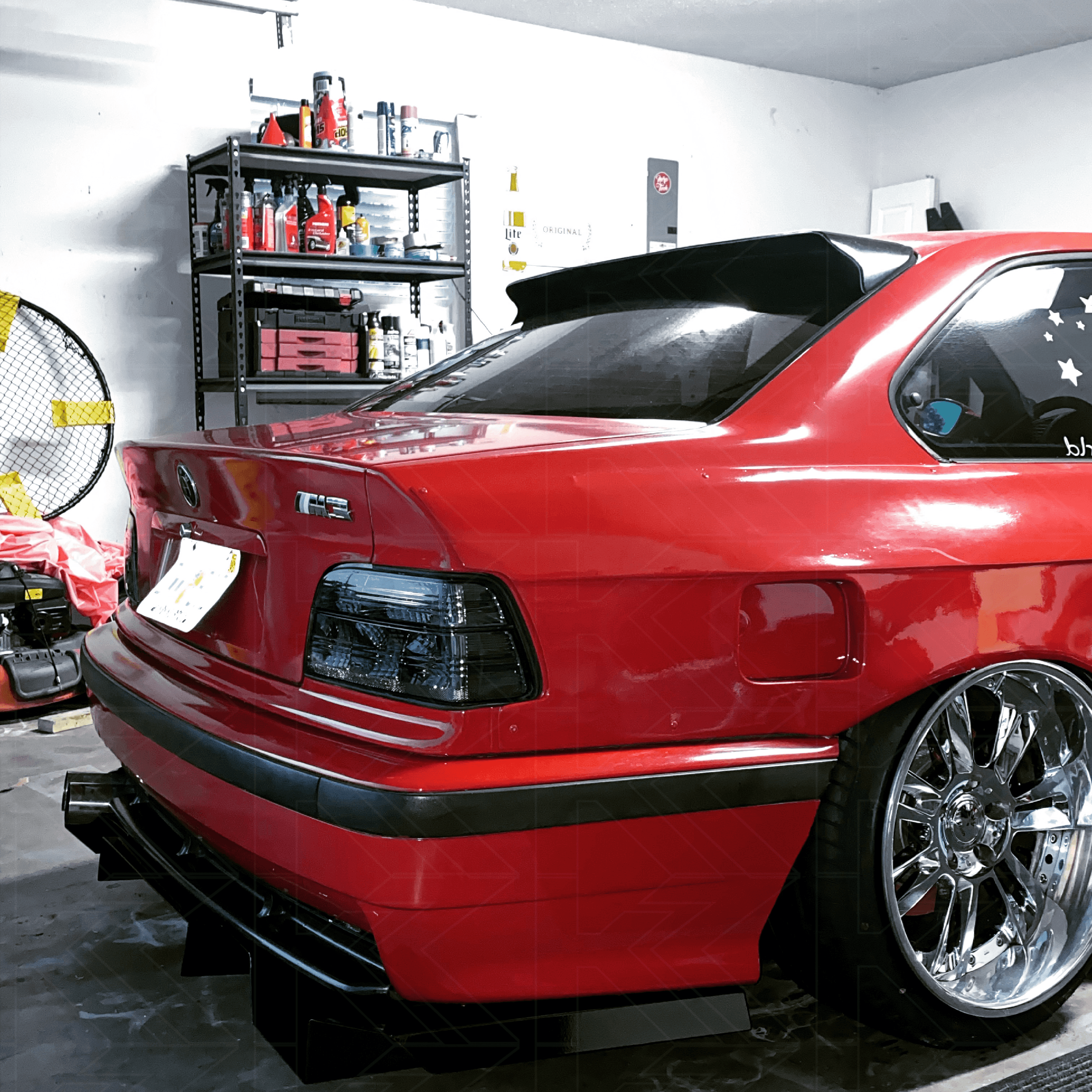 BMW E36 Coupe Smoked/Clear Tail Lights (1990-1999)