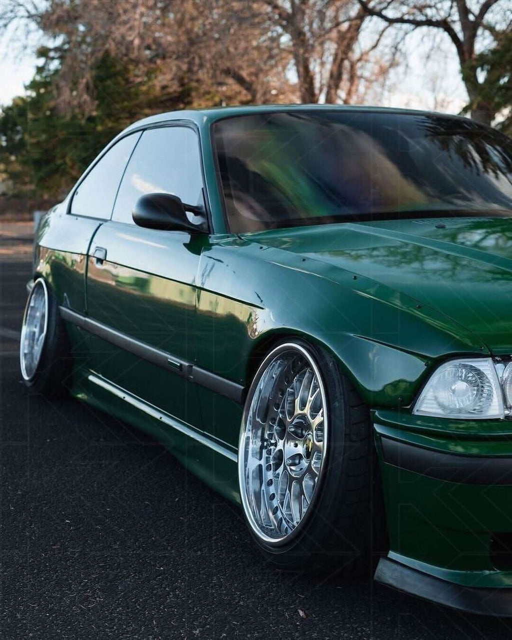 E36 Rear Bumper Splats - Non M (1999-2000)