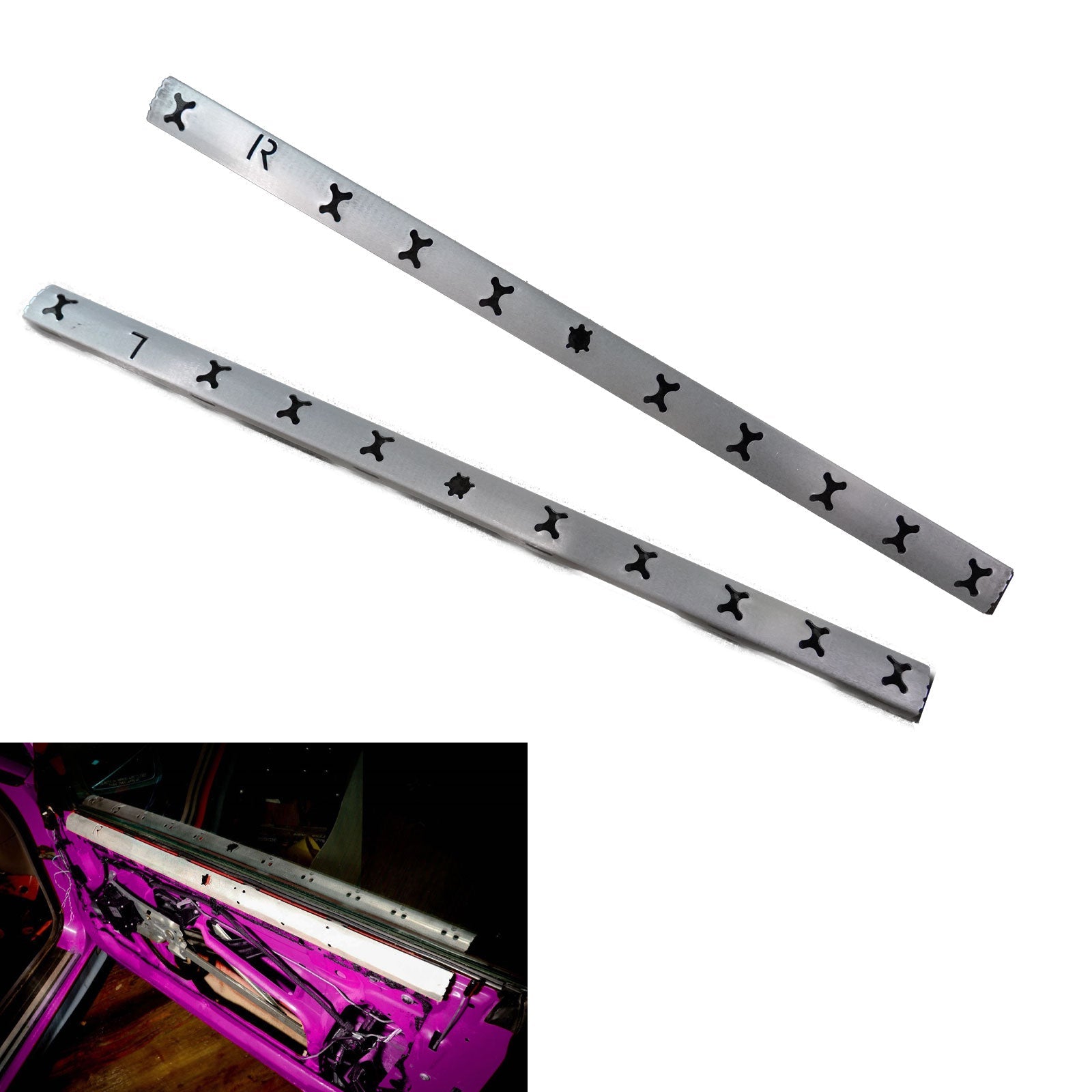 New Door Panel Repair Brackets for BMW E36 Coupe Convertible Door Cards M3 325i - Bull Boost Performance