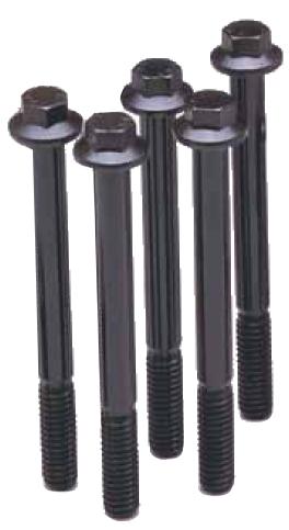 ARP M8 x 1.25 x 16 Hex Black Oxide Bolts (5/pkg)