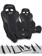 PRP Honda Talon XCR Suspension Seats Kit (Pair) - Black & Gray
