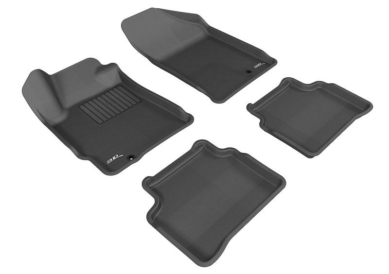 3D MAXpider 07-12 Nissan Altima Sedan Kagu Black Full Set