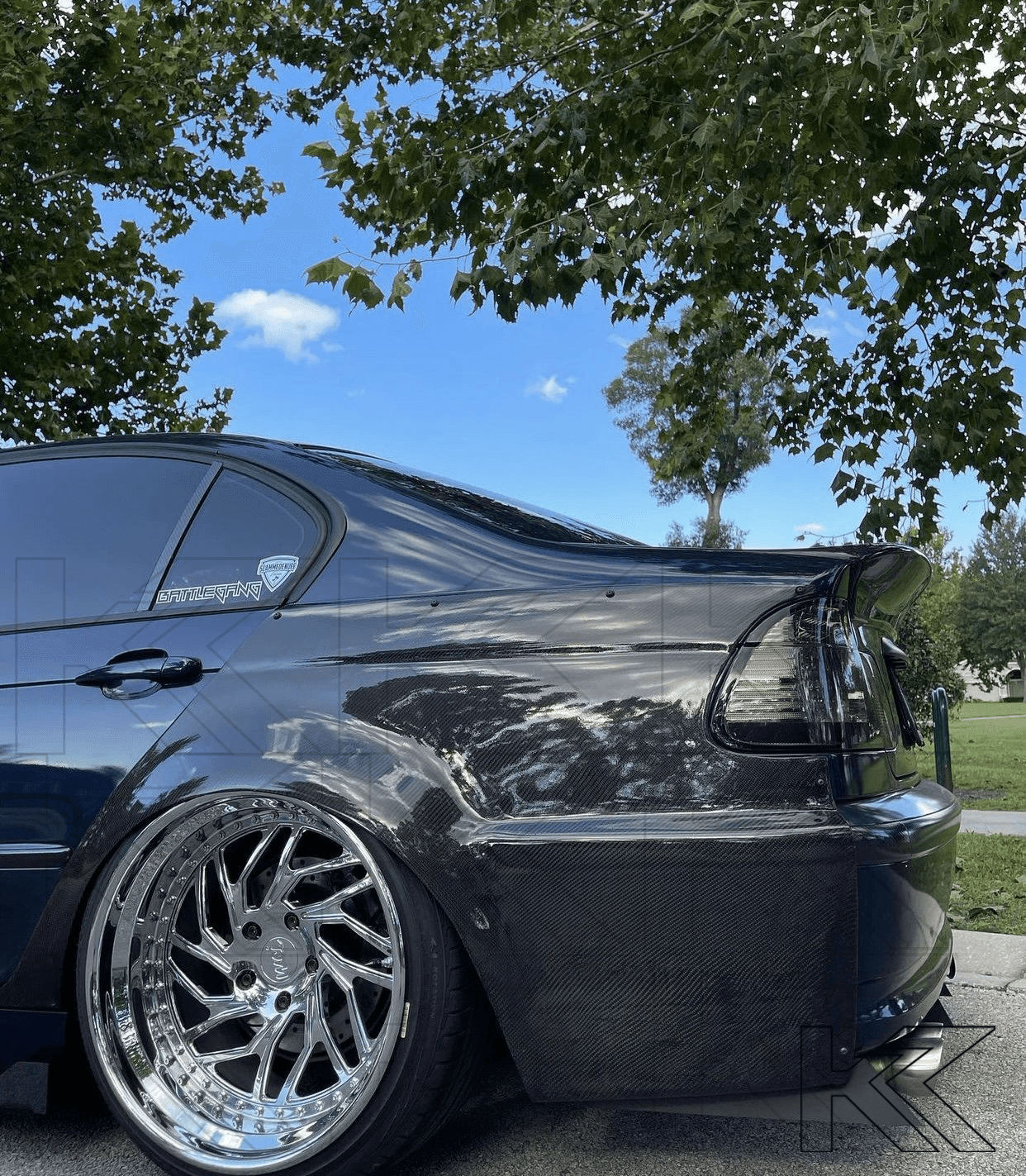 E46 Sedan Clear/Smoked LED Tail Lights - Face Lift (2003-2006)