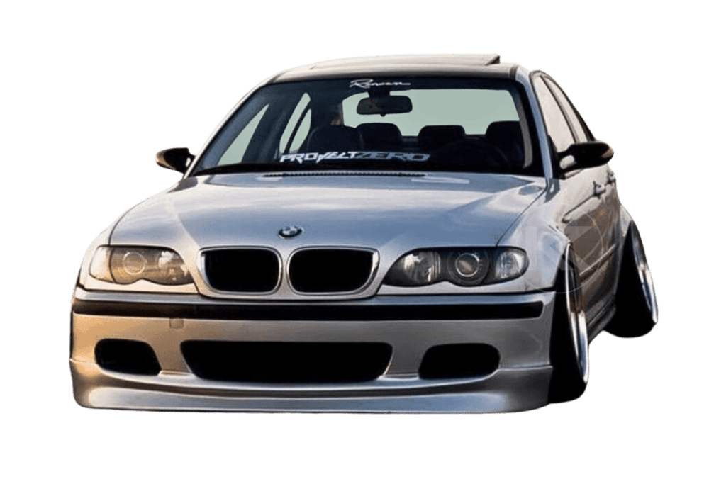 BMW E46 Sedan/Touring Front Lip JDM Style V1 (1999-2006)