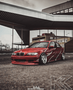BMW E46 Sedan/Touring Front Lip JDM Style V1 (1999-2006)