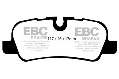 EBC 05-10 Land Rover LR3 4.4 Ultimax2 Rear Brake Pads