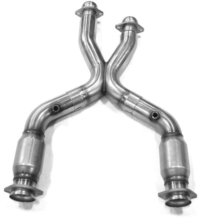 Kooks 96-04 Ford Mustang SVT Cobra Mach 1 SVT Cobra 1-7/8 x 3 4V Header & Catted X-Pipe Kit