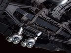 AWE Tuning C6 Chevrolet Corvette Z06/ZR1 Track Edition Axle-Back Exhaust w/ Chrome Silver Tips