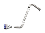 aFe Takeda Axle-Back Exhaust System Hyundai Elantra N Line 21-25 L4-1.6L- Blue Flame Tip