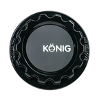 Konig MRK1 Gloss Black Gear Cap w/ Logo