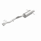 BRE Exhaust 96-99 Legacy 2.2L 2.5L Muffler Kit