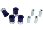 SuperPro 2005 Nissan Pathfinder XE Front Lower Inner Control Arm Bushing Set - Max Camber Adjustable