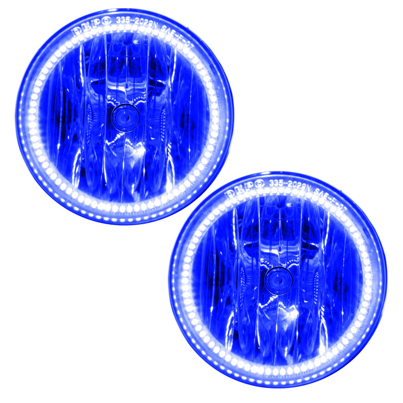 Oracle 05-09 Ford Mustang Shelby/Roush/GT500 LED Fog Light Halo Kit - Blue