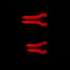AlphaRex 21-23 Ford F-150 LUXX LED Taillights - Black w/ BLIS