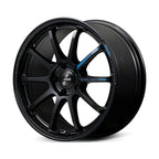 Gram Lights 57NR LIMITED II 18x9.5 +45 5-120 Semigloss Black Wheel w/ Black Cap/Stickers/Air Valve