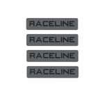 Raceline Silver Push-Thru Cap  8 X 165.1/ 8 X 180