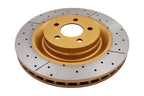 DBA 08-15 Dodge Challenger SRT-8 Front Drilled & Slotted Street Series Rotor