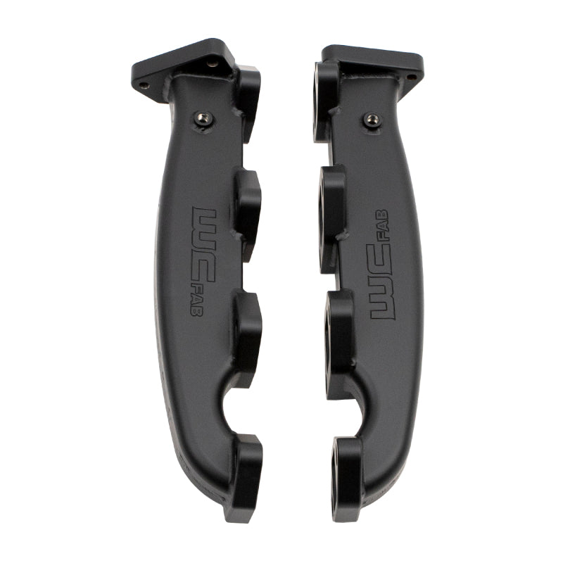 Wehrli 01-04 Duramax LB7 Billet Exhaust Manifold & SS Up Pipes w/ Gaskets and ARP Hardware