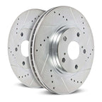 Power Stop 20-26 Chrysler Pacifica Front Drilled & Slotted Rotor - Pair