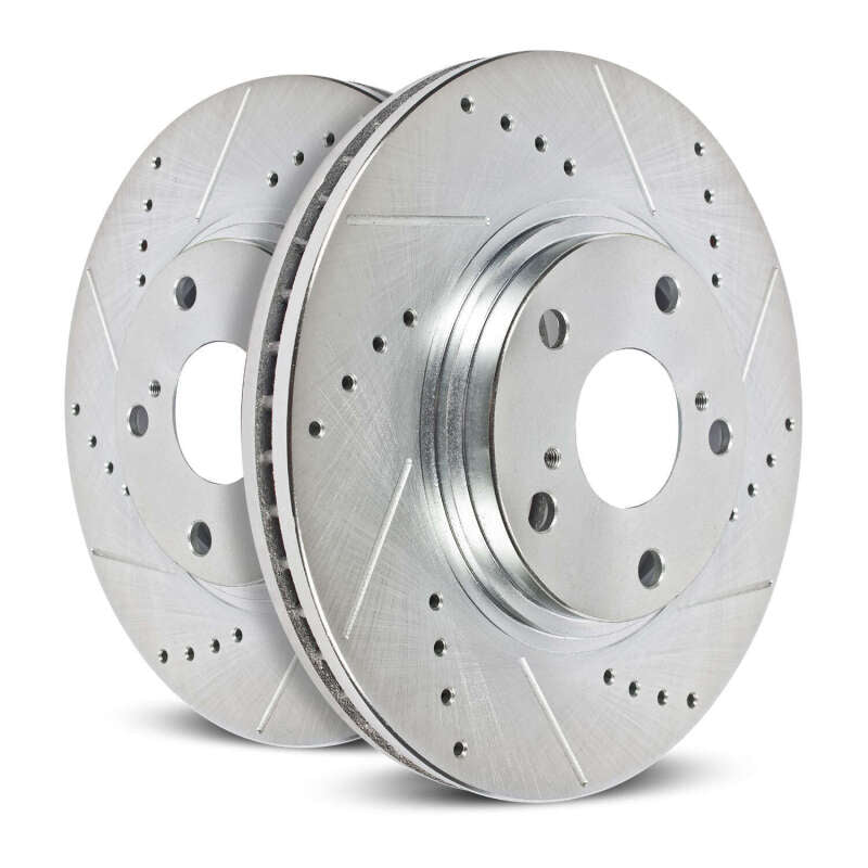 Power Stop 20-25 Mercedes-Benz GLB250 Front Drilled & Slotted Rotor - Pair