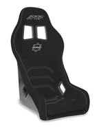 PRP Seats Nano Composite Seat - Black w/ Silver Stitch and Logos