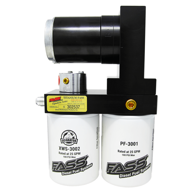 FASS 20-22 GM Duramax 240gph Titanium Series Fuel Air Separation System