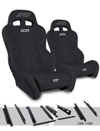 PRP Honda Talon XCR Suspension Seats Kit (Pair) - Black