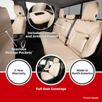 Covercraft 23-26 Toyota Corolla Leatherette PrecisionFit Custom Second Row Seat Covers