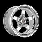 Weld S71 18x8 / 5x115mm BP / 5.1in. BS Polished Wheel (3.18 ID High Pad)