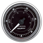 Autometer Chrono 2-1/16in 100PSI Mechanical Pressure Gauge - Chrome
