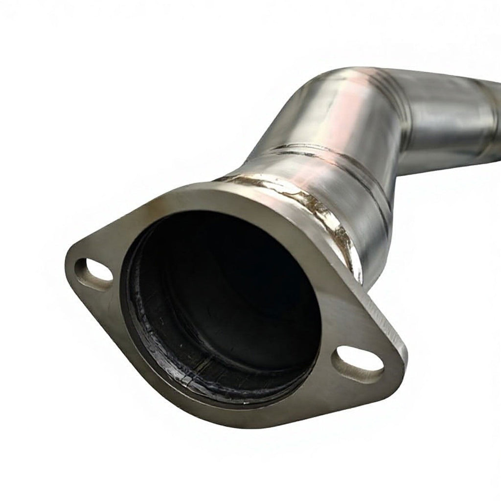 Titanium Catback 89mm Single Exit Exhaust System for Nissan Skyline GTR R32 RB26DETT by Stratec Systems