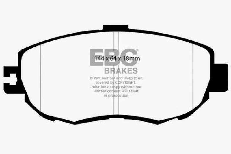 EBC 93-94 Lexus LS400 4.0 Ultimax2 Front Brake Pads