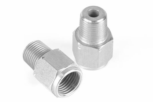 Haltech M10 x 1.0 to 1/8 NPT Adaptor Thread M10 x 1.0 Female to 1/8NPTF Male