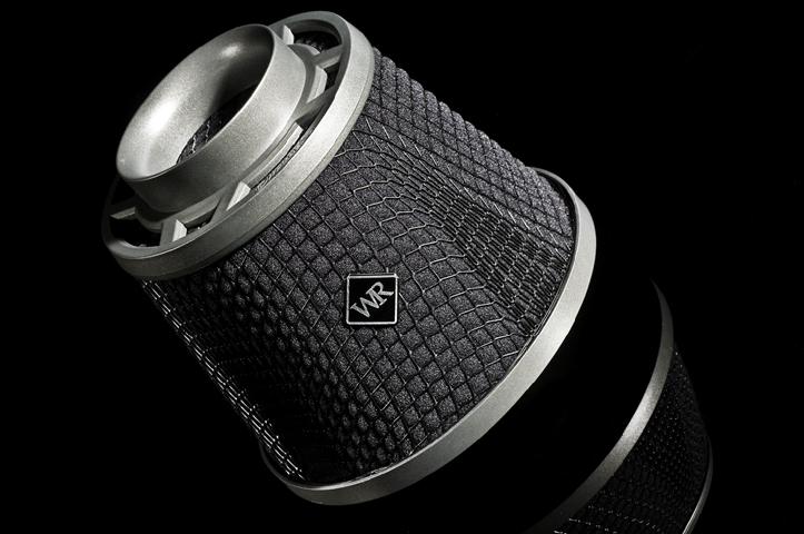 Weapon R 4in Dragon Air Filter Red Foam Filter/Cage (w/ Coupler/Clamp)