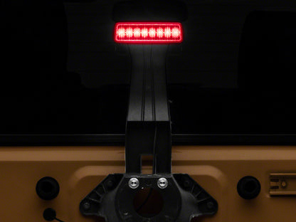 Raxiom07-18 Jeep Wrangler JK Axial Series Hyper Flash LED Third Brake Light- Red