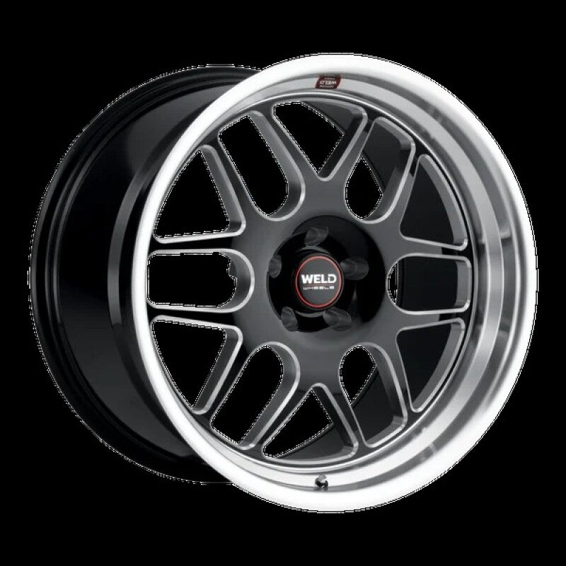 Weld Solana 18x11 / 5x114.3 BP / ET19 / 70.5mm Bore - Gloss Black MIL DIA Wheel