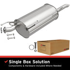 BRExhaust 13-17 NISSAN SENTRA 1.8L Muffler Kit
